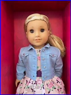 NEW American Girl Create Your Own 18 Doll Light Skin Blonde Hair Brown Eyes