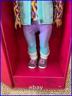 NEW American Girl Create Your Own 18 Doll Light Skin Blonde Hair Gray Eyes NEW American Girl Create Your Own 18 Doll Light Skin Blonde Hair Gray Eyes