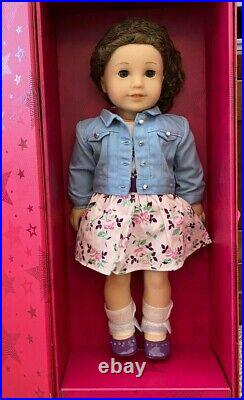 NEW American Girl Create Your Own 18 Doll Light Skin Brown Hair Hazel Eyes