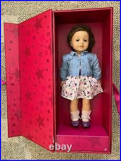 NEW American Girl Create Your Own 18 Doll Light Skin Brown Hair Hazel Eyes