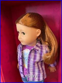 NEW American Girl Create Your Own 18 Doll Med Light Skin Red Hair Hazel Eyes