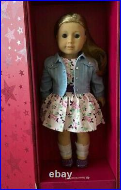 NEW American Girl Create Your Own 18 Doll Med Skin Blonde Hair Green Eyes