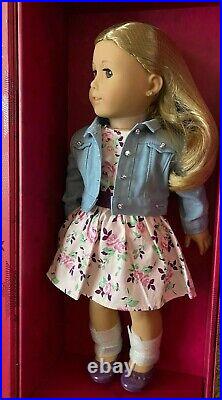 NEW American Girl Create Your Own 18 Doll Med Skin Blonde Hair Green Eyes