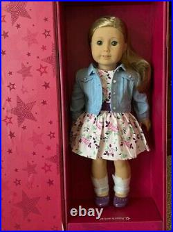 NEW American Girl Create Your Own 18 Doll Med Skin Blonde Hair Green Eyes