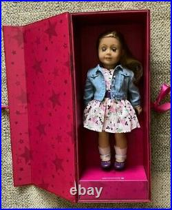 NEW American Girl Create Your Own 18 Doll Med Skin Blonde Hair Green Eyes