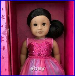 NEW American Girl Create Your Own 18 Doll Medium Skin Black Hair Brown Eyes
