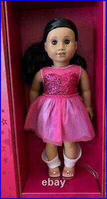 NEW American Girl Create Your Own 18 Doll Medium Skin Black Hair Hazel Eyes