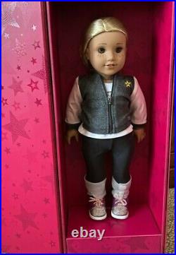 NEW American Girl Create Your Own 18 Doll Medium Skin Blonde Hair Lt Brown Eyes