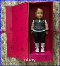 NEW American Girl Create Your Own 18 Doll Medium Skin Blonde Hair Lt Brown Eyes