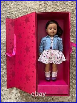 NEW American Girl Create Your Own 18 Doll Medium Skin Brown Hair Brown Eyes