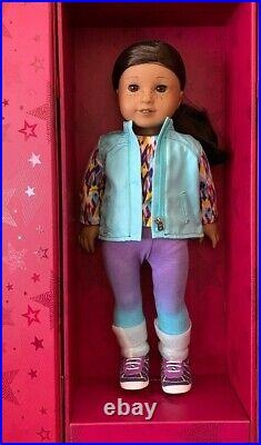 NEW American Girl Create Your Own 18 Doll Medium Skin Dk Brown Hair Brown Eyes