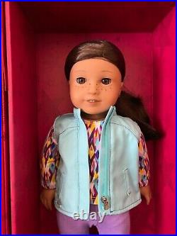 NEW American Girl Create Your Own 18 Doll Medium Skin Dk Brown Hair Brown Eyes