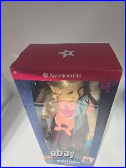 NIB NEW American Girl Tenney Grant 18 Doll With Book, Pajamas, Guitar