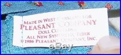 NIB Pleasant Company WHITE BODY KIRSTEN 1988 American Girl TINSEL Doll & Box