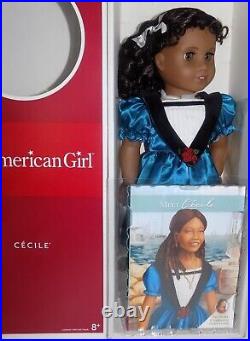 NRFB Extremely Rare Cecile American Girl Doll NIB African American MINT