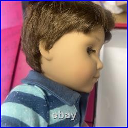 Nice 2014 American Girl LOGAN Everett Doll With Box Free Shipping