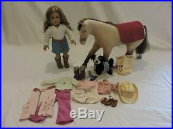 Nicki American Girl Doll, retired Girl of The Year 2007. Starter set and horse