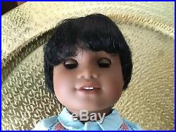 Noah Custom Boy American Girl Doll OOAK Black Hair Brown Eyes Dark Skin