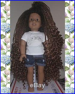 Ooak American Girl Doll With Braids