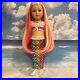 OOAK American Girl Doll Mermaid Rainbow Hair 18 Custom Face Paint