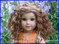 OOAK Cimmaron American Girl 18 Doll Custom Josefina Bohemian Waves Hazel Eyes