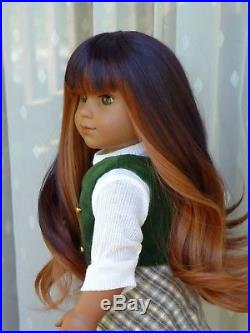 OOAK Kaya American Girl 18 Doll Hazel Eyes Custom Hair