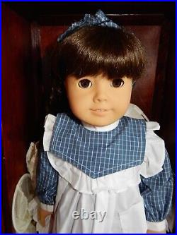 OUTSTANDING Pleasant Company Samantha White Body Doll withWardrobe MINT
