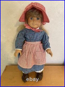 Original American Girl Kirsten White Body Pleasant Company 18 Doll And Extras