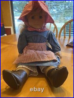 Original American Girl Kirsten White Body Pleasant Company 18 Doll And Extras