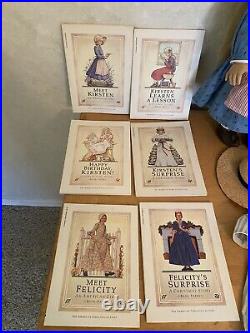 Original American Girl Kirsten White Body Pleasant Company 18 Doll And Extras