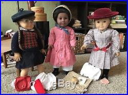 Original Pleasant Company, Pre-Mattel American Girl Sets-Molly, Samantha, Addy