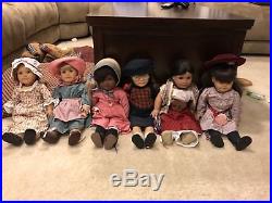 Original Set of 6 American Girl Dolls by Pleasant Company, Gently Used