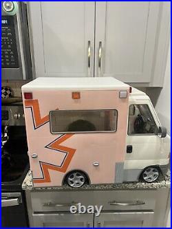 Our Generation Rescue Ambulance & Accessories Damaged Door -Tested & Working