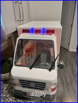 Our Generation Rescue Ambulance & Accessories Damaged Door -Tested & Working