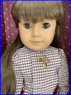PLEASANT COMPANY American Girl Samantha LOT EARLY DOLL withTrunk & Accessories