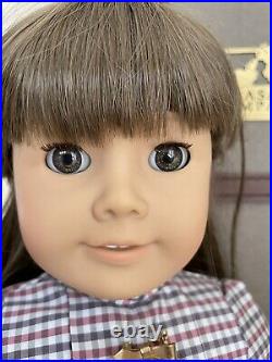 PLEASANT COMPANY American Girl Samantha LOT EARLY DOLL withTrunk & Accessories
