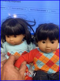 Pair Of Retired American Girl Dolls Pre Owned