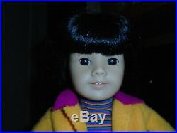Pleasant American Girl Doll ASIAN Retired Rare with Clothes 149/76