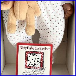 Pleasant Co American Girl 1995 Bitty Baby Doll & Bear African American NRFB