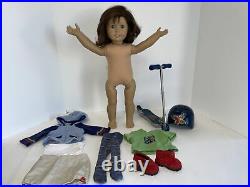 Pleasant Co. Meet Lindsey Bergman American Girl Doll GOTY Tight Joints LOT