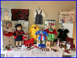 Pleasant Company 18 Molly Doll, Trunk & Huge Collection, American Girl'92-'93