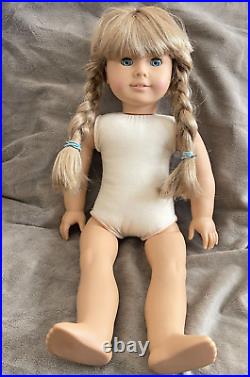 Pleasant Company 1986 WHITE BODY Early American Girl KIRSTEN Doll & Outfit