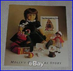 Pleasant Company 1991 American Girl 1st Version MOLLY CHRISTMAS STOCKING in Box