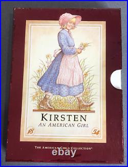 Pleasant Company AG Kirsten Christmas St Lucia Outfit Tray Books AG Hospital