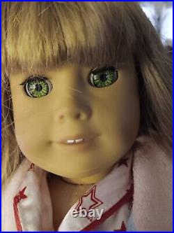 Pleasant Company AMERICAN GIRL of TODAY 1st Edition Doll BLONDE Hair GREEN Eyes