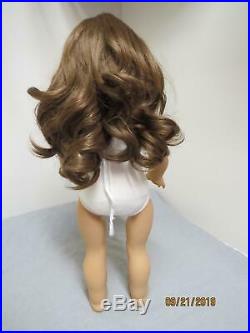 Pleasant Company American Girl 1987 White Body Samantha Doll Back From Spa Stay