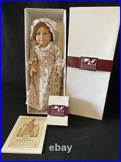 Pleasant Company American Girl Doll Felicity. Never played- Excellent Condition