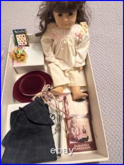 Pleasant Company American Girl Doll Retired Samantha Parkington with Box & Acces