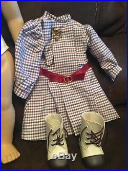 Pleasant Company American Girl Doll Samantha White Body With Dress & Locket
