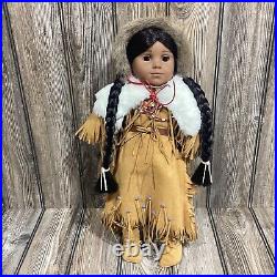 Pleasant Company American Girl Kaya 18 Retired Rare With Outfit 2002